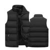 Mens Warm Sleeveless Vest Winter Jackets Waterproof Zipper Coat Autumn Stand-up Collar Casual Waistcoat Brand Clothing