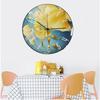 Light Luxury Clock Wall Clock Living Room Personality Creative Modern Simple Home Decoration Wall Hanging Silent Punch-free