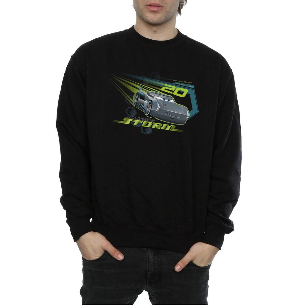 Disney Mens Cars Jackson Storm Sweatshirt