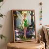 Disney digital oil painting Tinkerbell diy coloring handpainted handpainted filling home decoration gift, 130 characters precisely.