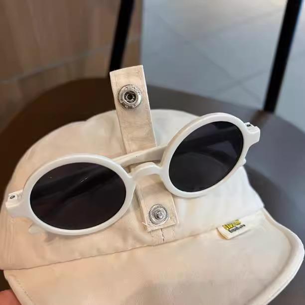 Baby Baseball Cap With Detachable Glasses Design Unisex Toddler Duckbill Hat Stylish Spring Autumn Sun Hat For Boys And Girls
