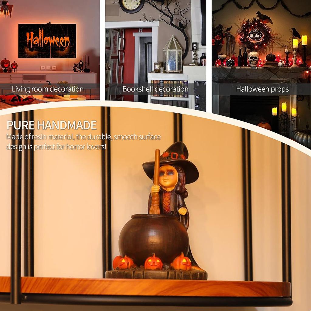 Украшения на Хэллоуин, украшения на ведьму, домашний рабочий стол, вечеринка, шляпа ведьмы