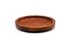 Swanson Shoji Wooden Acacia Coaster, Stackable, Approx. 10.6cm W X 10.6cm D X 1.6cm H, Brown, CT-201