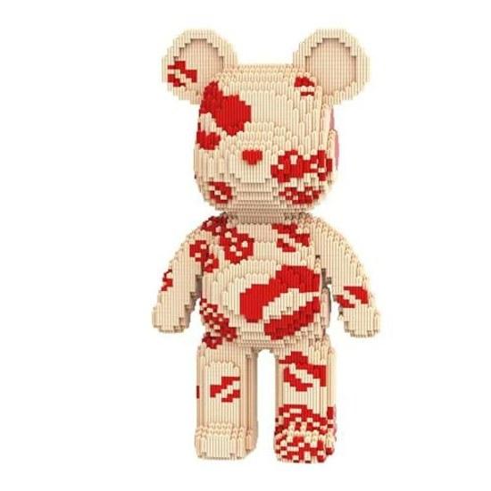 Bearbrick 7220 деталей Взрослый Микро Строительный Блок Высокая Сложность Сборки Нано Коллекционный Предмет Подарок Интерьерное Искусство Сочлененный Подвижный Хранение Медведь Креативный