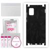 apgo Protective Skin Sticker for the Back+sides Compatible with Samsung Galaxy A71, Full Wrap Film, Foil, Vinyl - Pattern Black Camo