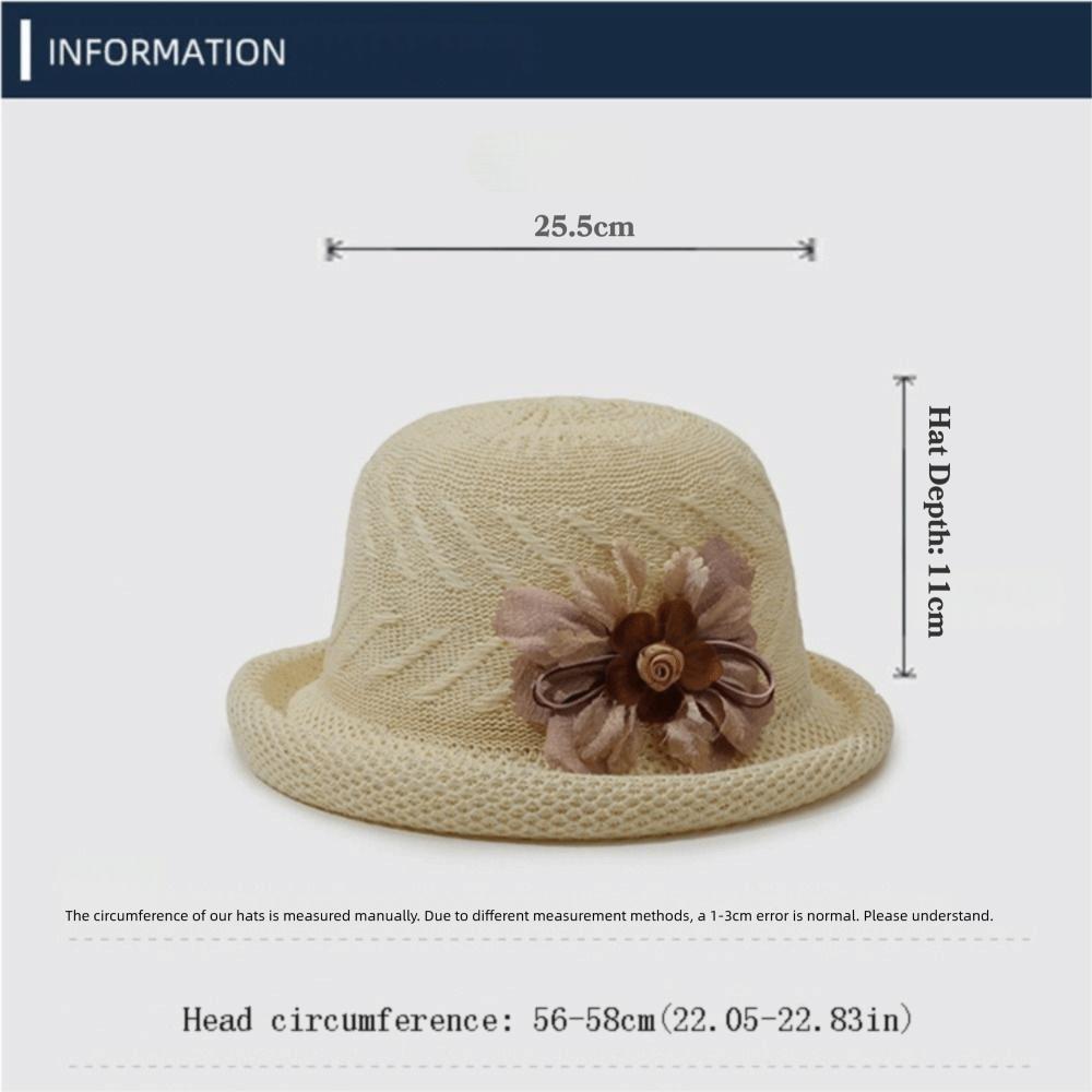 Korean Style Ladies' Top Hat Elegant Fisherman Hat Casual Bucket Hats For Women