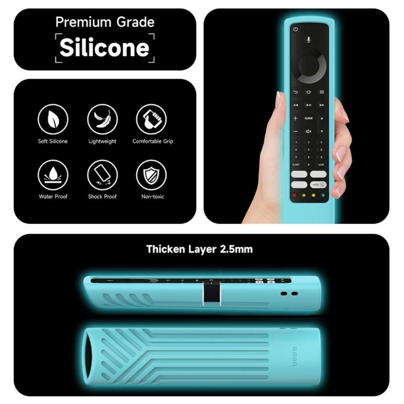 Чехол для пульта дистанционного управления/Защитный силиконовый держатель, легкий, противоскользящий, ударопрочный, 5-цветный, для телевизора F2 Fire Durable-
