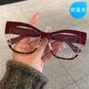 Retro Luxury Anti Blue Light Glasses Big Frame Cat Eye Eyeglasses Men Women Computer Blue Light Blocking Reading Eyeglasses