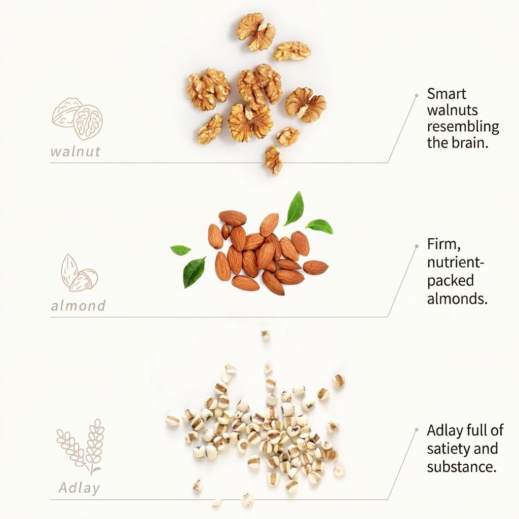 [115 Sticks] Damteo Walnut, Almond & Job's Tears Tea - [KOREAN WELLNESS] Nutty & Sweet Cereal Drink Mix