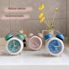 Newcomer Special: Metal Bell Student Alarm Clock - Extra Loud, Multifunctional Bedside Clock