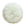 Hetian White Jade Dragon & Phoenix Unisex Pendant