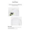 Nike Быстросохнущая тренировочная футболка с коротким рукавом Детские топы Белый HF6295100