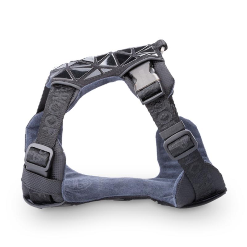 Дизайнерская нагрудная шлейка для собак с блестками, светящаяся большая шлейка для собак, роскошный ошейник для собак, взрывозащищенная шлейка с пуншем, аксессуары для собак