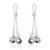 Glow in the Dark Nipple Clamps with Bells Adjustable Silicone Breast Clips BDSM Bondage Sex Toy