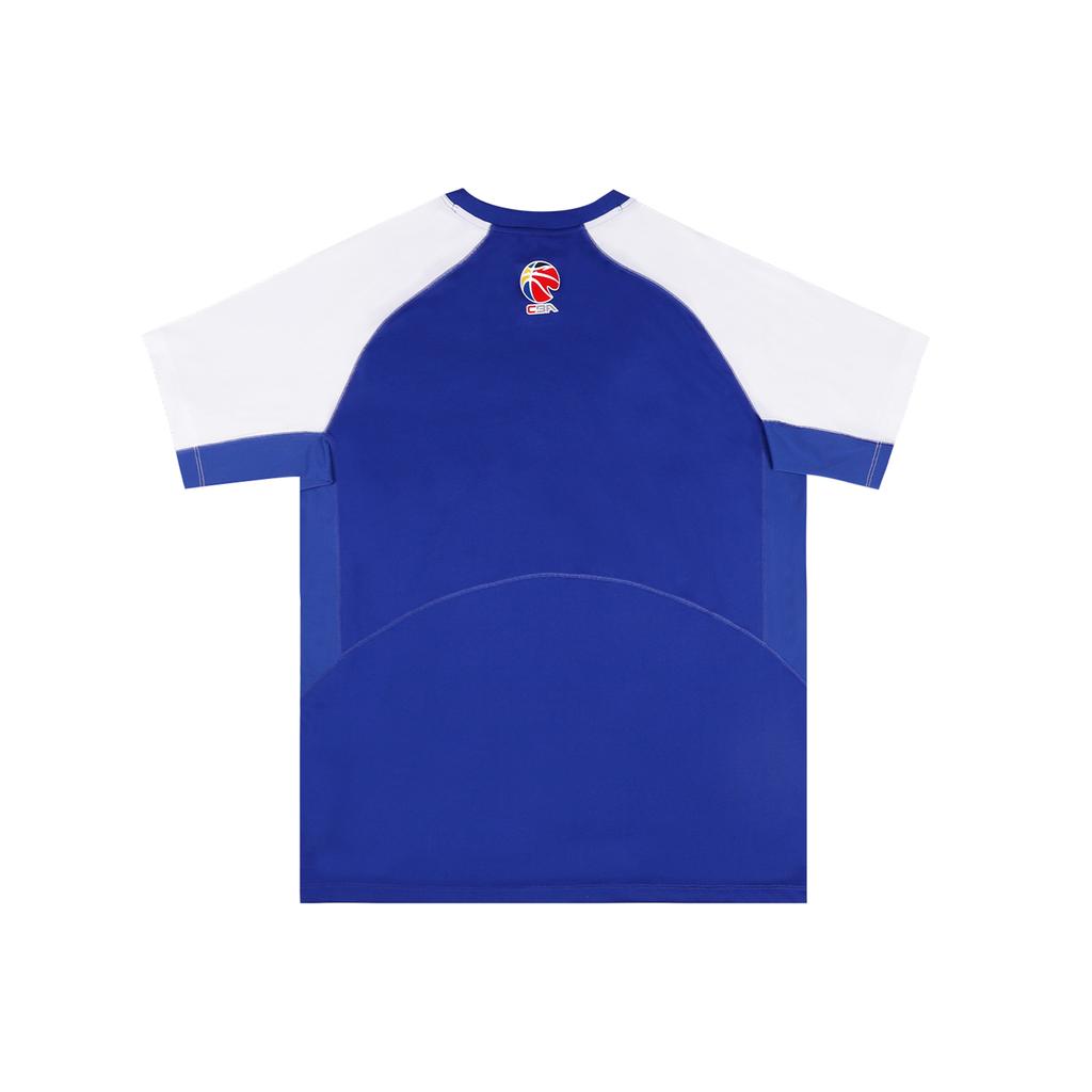 Li Ning T Shirt Unisex Blue White ATSV941-1