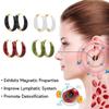 2Pairs Ear Acupressure Lymphatic Magnetotherapy Earrings Onyxtone Acupoin Ear Clip  Women