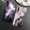 На сломанном корпусе для телефона Samung A32 A51 A52 NOTE 10 20 S10 S20 S21 S22 Pro Ultra Black PC Glass Phone Cover