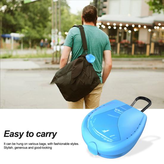 Коробка-держатель для спортивных кап для взрослых Бокс Тхэквондо Капа для рта Чехол для хранения Портативный Пылезащитный Пластиковый Футбольная капа Фитнес-капы