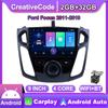Android Car Radio Carplay For Ford Focus 3 Mk3 2011-2019 Multimedia Video Player GPS Navigation WIFI 2+32GB