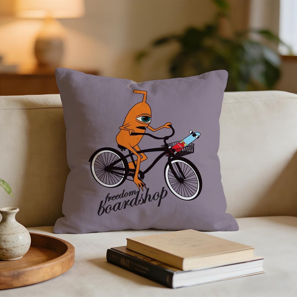 TToy MMachineS SSkateS Cushion Cover Short plush pillowcase for bed sofa carwashable