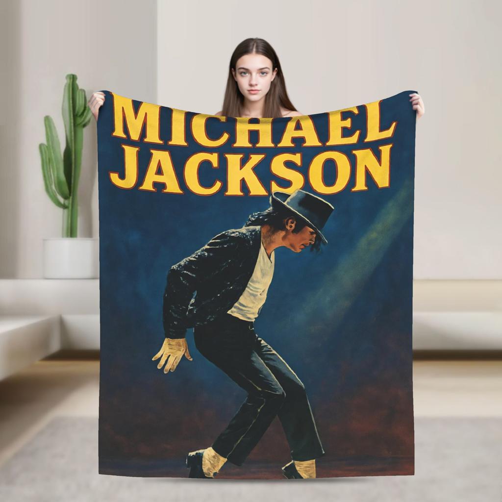 Плед Super Star Michael Jackson Велюровый Осенний/Зимний Многофункциональный Супер Мягкий Плед для Постельного Белья Покрывала для Автомобиля