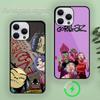 Чехол для телефона Rock Band Gorillaz для iPhone 15 14 13 12 11 Plus Pro Max Magsafe с магнитной беспроводной зарядкой