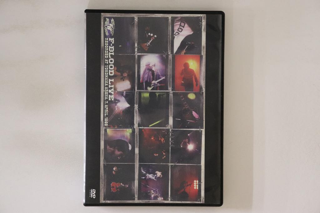 DVD F-BLOOD - F-blood Live Записано в Иокогаме A PCBP53214 PONY CANYON 2017 Япония Музыкальное видео Б/У