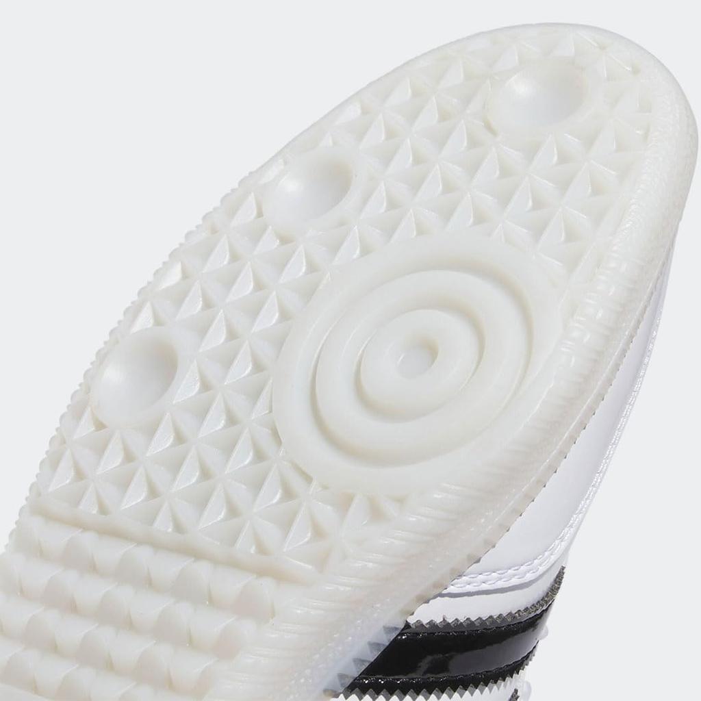 Adidas Dill Samba Patent Leather Size Japan Shoes, White/Core Black/Gold Metallic, IE5158, 26.0cm,