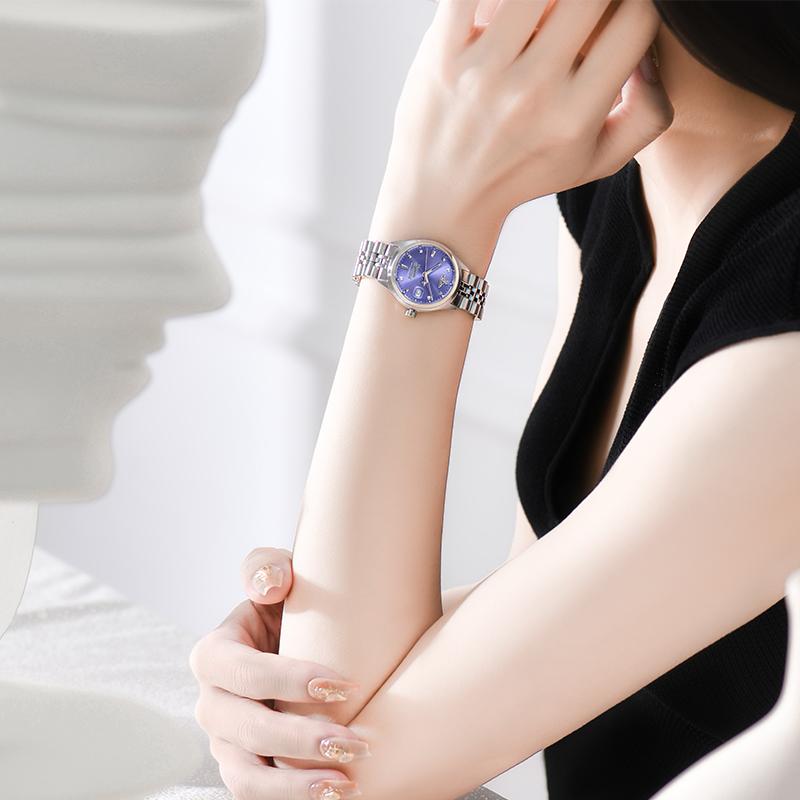 VIVIENNE WESTWOOD Кварцевые часы 29 мм Фиолетовый циферблат Женские часы DWVV311PPSL