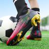 2024 Горячие черные красные мужские футбольные бутсы профессиональные носки быстрые футбольные кроссовки мужские уличные нескользящие футбольные тренировочные туфли мужские