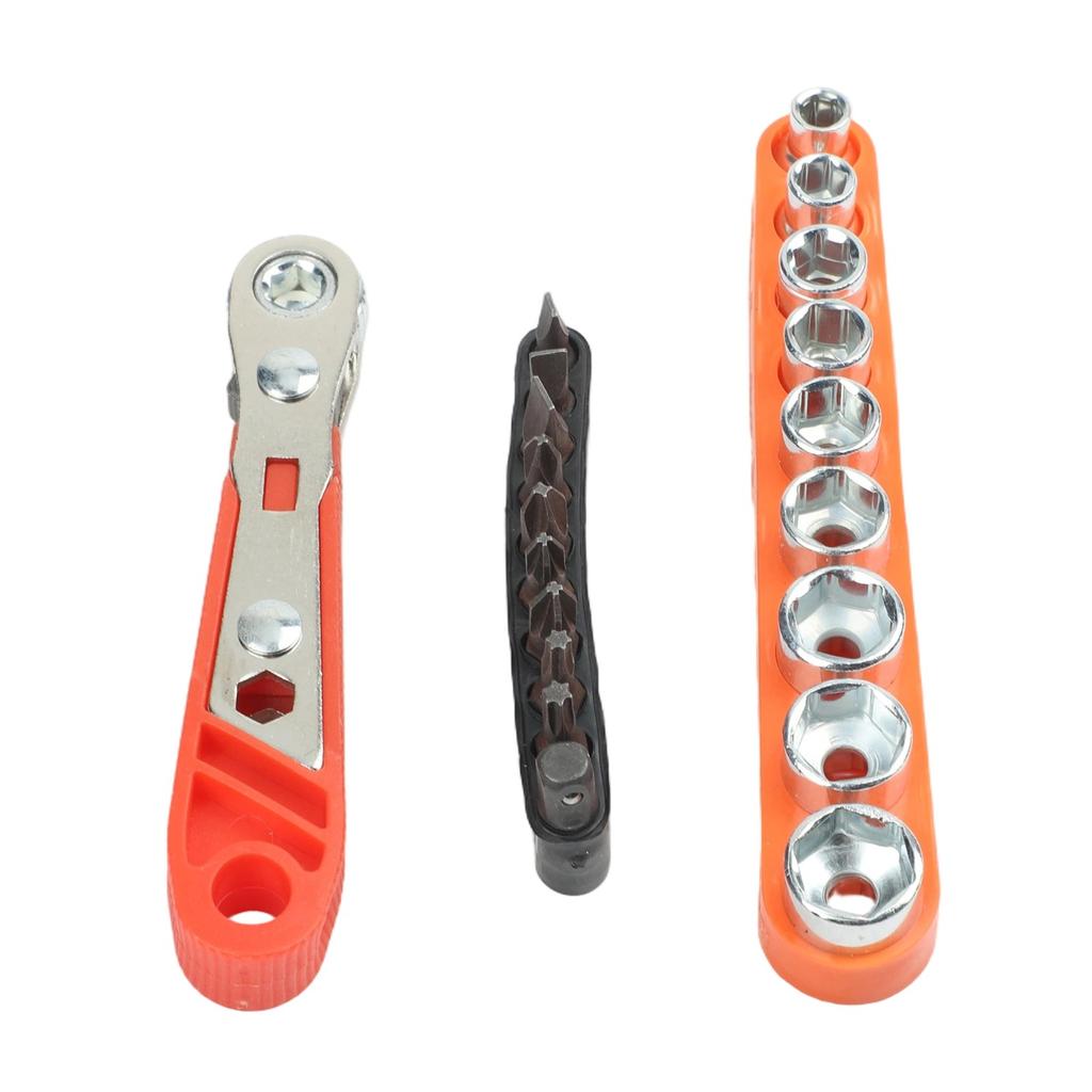Comfortable Grip Adjustable Ratchet Quick-release Drill Ratchet Screwdriver