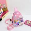 Cartoon Kids Chest Bag With Polyester Lining For Daily Use Suitable For Toddlers