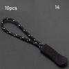 Buckle Suitcase Tent Backpack Zipper Pull Zip Puller Replacement Ends Lock Zips Cord Rope Pullers