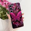 6.67" Мягкий прозрачный силиконовый чехол для телефона Realme C71 Global RMX5303 Чехол с рисунком Мультяшный кот Дракон Цветок Бабочка