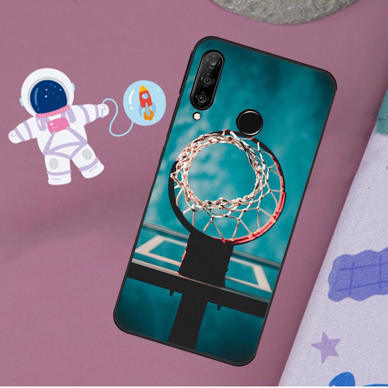 Чехол Баскетбольный для Huawei Nova 11i 7i 8i 12i 12s Y73 Y70 Y90 Y60 Y72 Y61 Y91 9 10 SE P40 Lite P30 Pro