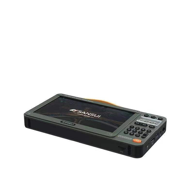 Радио Sansui F51 2023: Портативная Bluetooth-колонка для пожилых людей с воспроизведением видео и слотом для карт