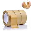 30 м/рулон самоклеящаяся упаковочная лента для запечатывания коробок коричневая крафт-бумажная лента