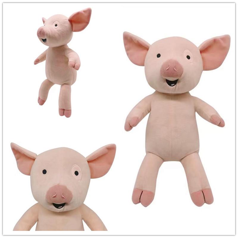 Anime If You Give A Mouse A Cookie Plush Toys Cartoon Pig Mouse Educational Stuffed Doll Plushie Animals Birthday Christmas Gift