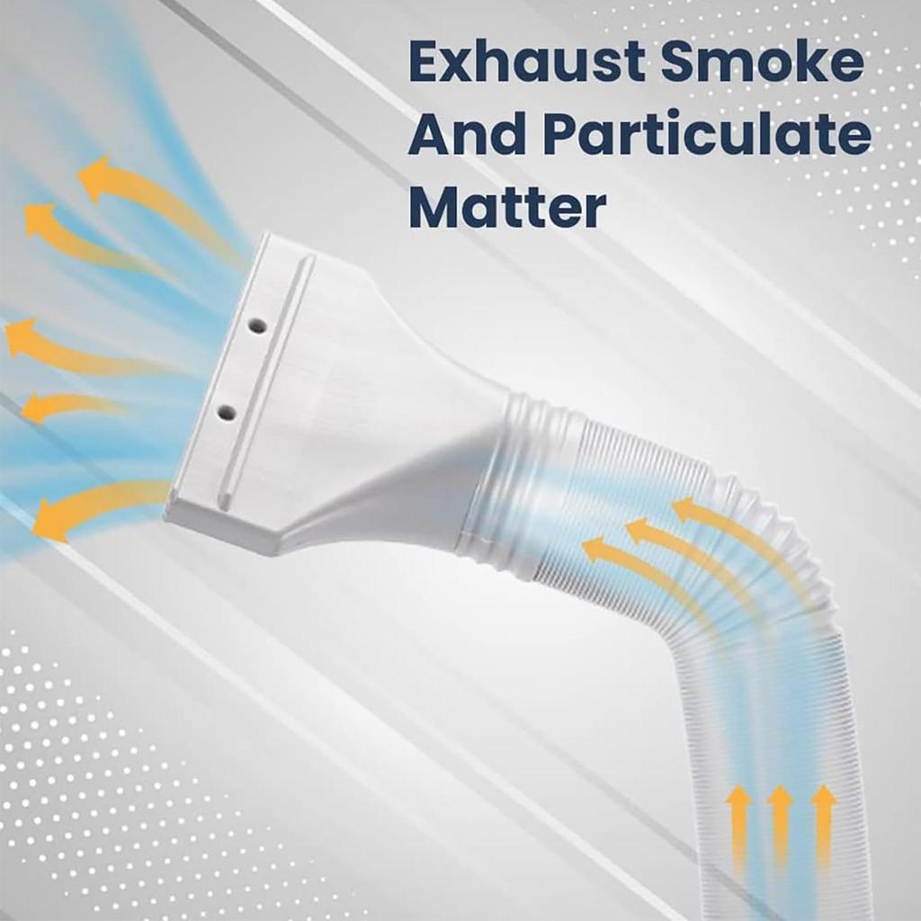 Portable Ac Hose Connector Portable Ac Exhaust Hose Connector Tube Vent Kit Seal Connection Duct for Kitchen Car Range Hood