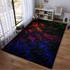 Colorful Geometric Pattern Rug Non-slip rug suitable for living room and bedroom sofas.