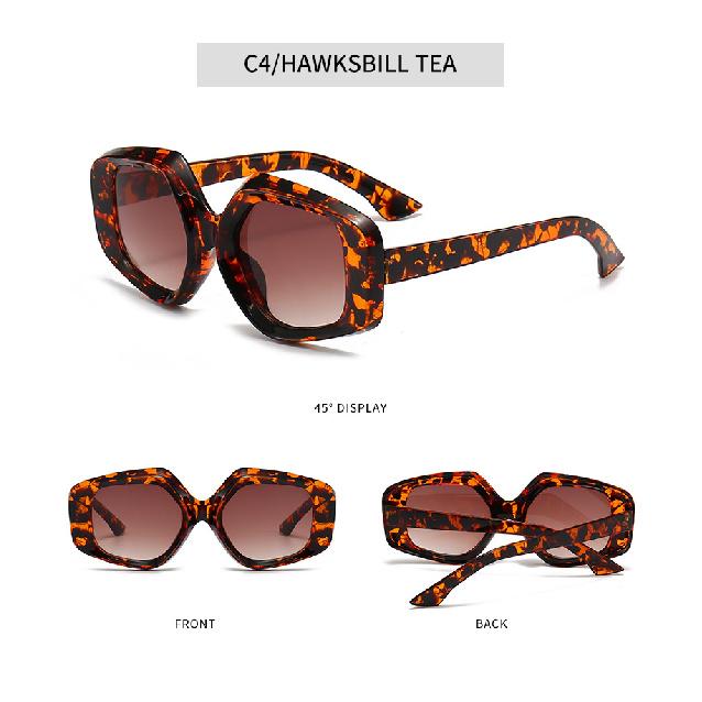 Tortoiseshell sunglasses, colorful tinted sunglasses for women