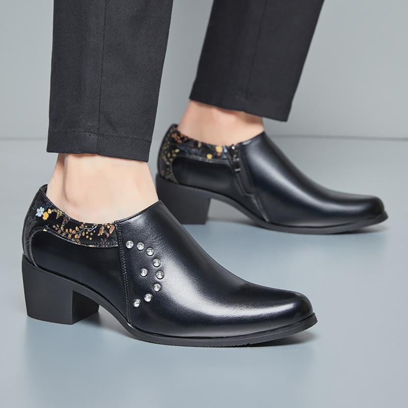 Модные, горячо продаваемые мужские банкетные туфли, свадебные туфли жениха, Европа, Америка, высококлассные элегантные коричневые мужские деловые кожаные туфли