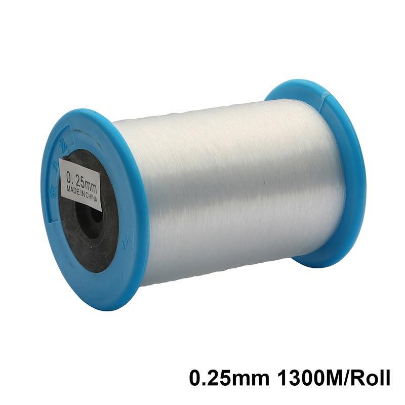 Clear Non-Elastic Beading Line for Handmade Jewelry and DIY Crafts