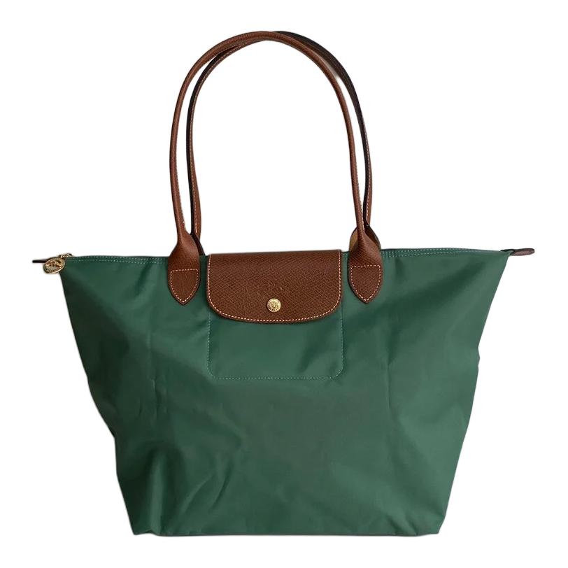 Longchamp Сумка-шоппер Le Pliage Original Женская сумка-шоппер Зеленый Коричневый 1899089P95
