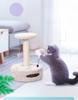 Лазалки для кошек, маленькие игрушки для кошек, симпатичная доска для царапания кошек, шлифовальная когтевая игрушка для кошек, украшение для дома, поворотный стол
