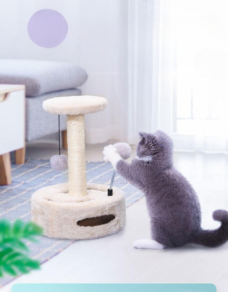 Лазалки для кошек, маленькие игрушки для кошек, симпатичная доска для царапания кошек, шлифовальная когтевая игрушка для кошек, украшение для дома, поворотный стол