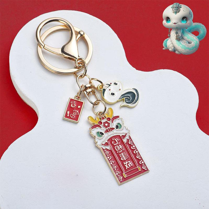 Подвеска на сумку «Год змеи» на празднование весеннего фестиваля в честь китайского Нового года