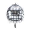 12 PCS Large Disco Style Balloons Silver Gold 4D Ball Balloon Metallic Disco Balloons  Home Indoor