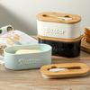 Large Capacity Butter Storage Box Airtight Cheese Storage Container  Kitchen