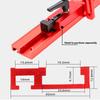 1 шт. Т-образный профиль типа 45, 400 мм, для деревообработки, направляющая для желоба, паз, столярный митровая направляющая, алюминиевый, для DIY, инструмент для верстака, настольной пилы